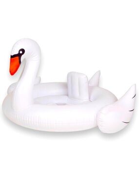 SUNNYLIFE 🦢 White Swan Baby Float 🦢 Pool Inflatable 🦢NEW IN BOX 🦢